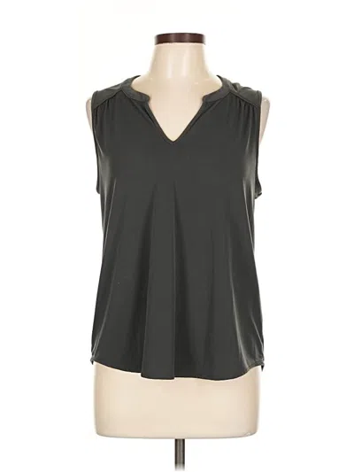 Pre-owned Banana Republic Factory Store Sleeveless T-shirt In Gray