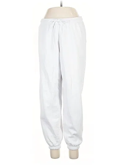 Pre-owned Reflex Casual Pants In White