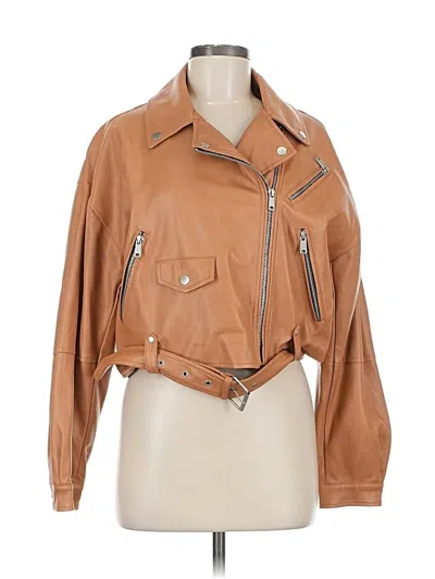 Pre-owned Avec Les Filles Jacket In Brown
