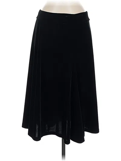 Pre-owned Jones New York Collection Formal Skirt In Black