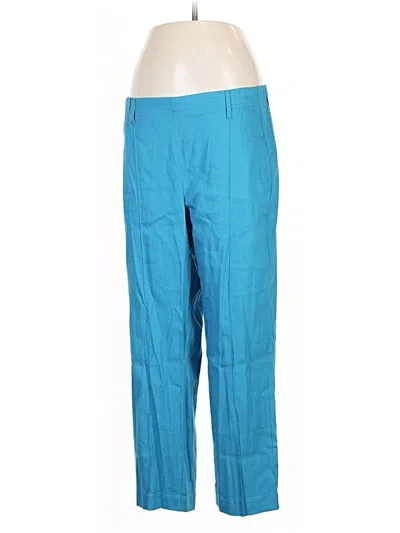 Pre-owned Jjill Active Pants In Blue