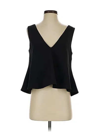 Pre-owned C/meo Collective Sleeveless Blouse In Black