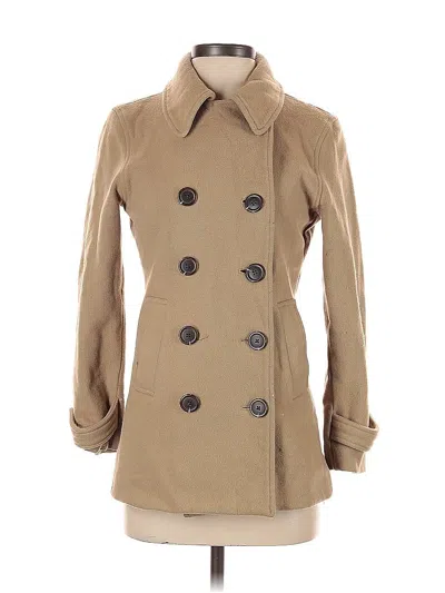 Pre-owned Gap Trenchcoat In Brown
