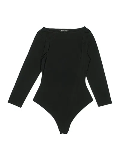Pre-owned Athleta Bodysuit In Black