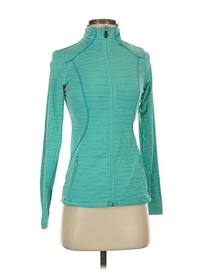 Pre-owned Lole Cardigan Sweater In Blue