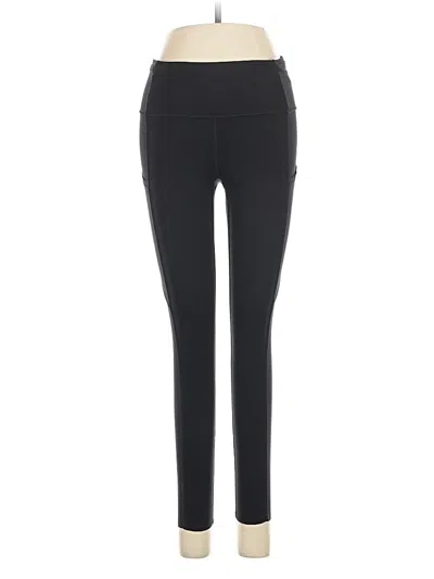 Pre-owned Lululemon Athletica Active Pants In Black