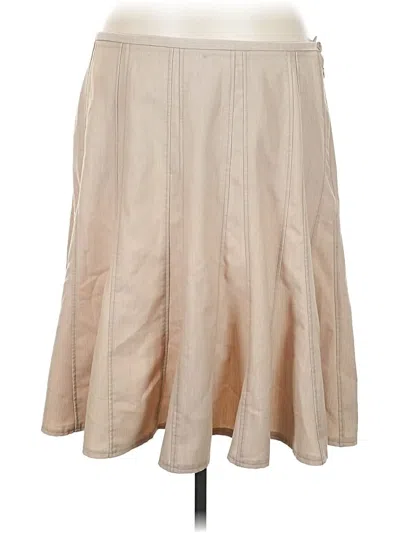 Pre-owned Dressbarn Casual Skirt In Brown