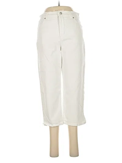 Pre-owned Gloria Vanderbilt Jeans In White