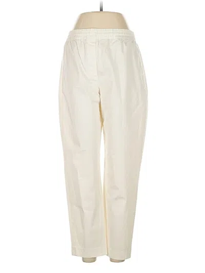 Pre-owned Theory Casual Pants In White
