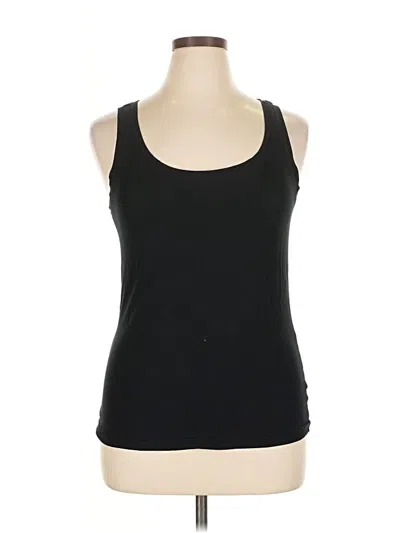 Pre-owned Gap Body Tank Top Black Halter Neckline Tops