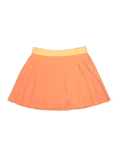 Pre-owned Athleta Girl Kids' Skirt In Orange