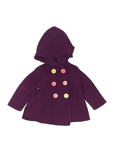 Pre-owned First Impressions Babies' Coat In Purple