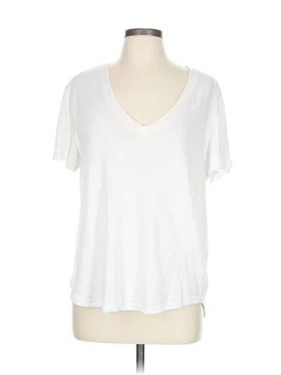 Pre-owned Gap Short Sleeve T-shirt In White
