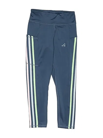 Pre-owned Adidas Originals Kids' Active Pants In Blue
