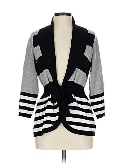 Pre-owned The Limited Outlet Cardigan Sweater In Gray