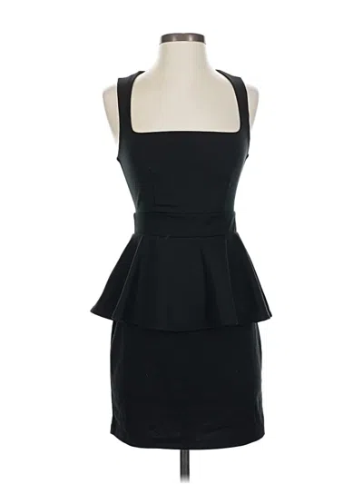 Pre-owned Bar Iii Cocktail Dress In Black