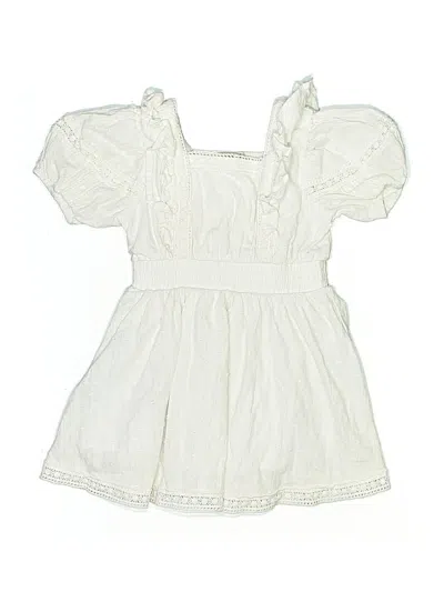Pre-owned Habitual Kids' Dress In White
