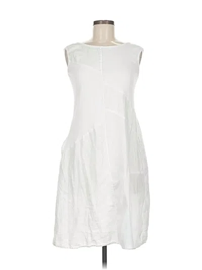 Pre-owned For Cynthia Casual Dress In White
