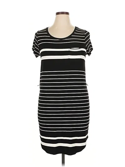 Pre-owned Merona Casual Dress In Black