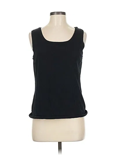 Pre-owned Erin London Sweater Vest In Black