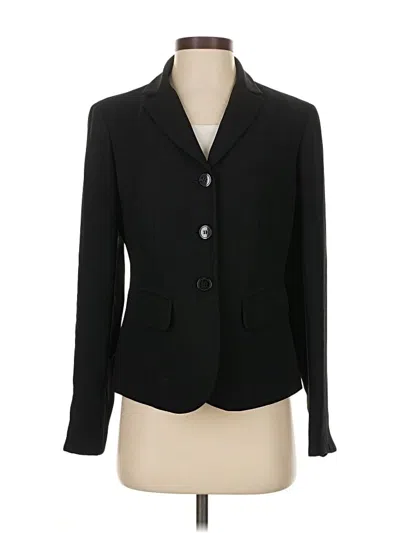 Pre-owned Jones New York Collection Blazer Jacket In Black