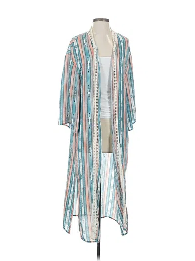 Pre-owned Wrangler Jeans Co Kimono In Blue