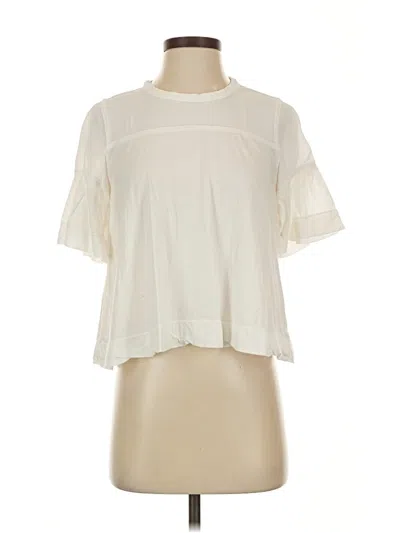 Pre-owned Wilt Short Sleeve T-shirt In White