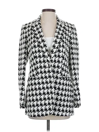 Pre-owned Anne Klein Blazer Jacket In Silver