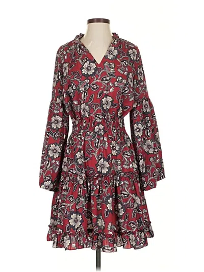 Pre-owned Shoshanna Casual Dress In Red