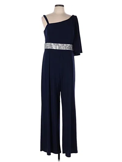 Pre-owned Roz & Ali Jumpsuit In Blue