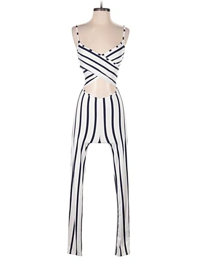 Pre-owned Junie Jumpsuit In Blue