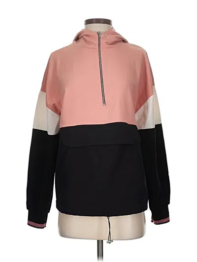 Pre-owned Zara Windbreaker Jacket In Pink