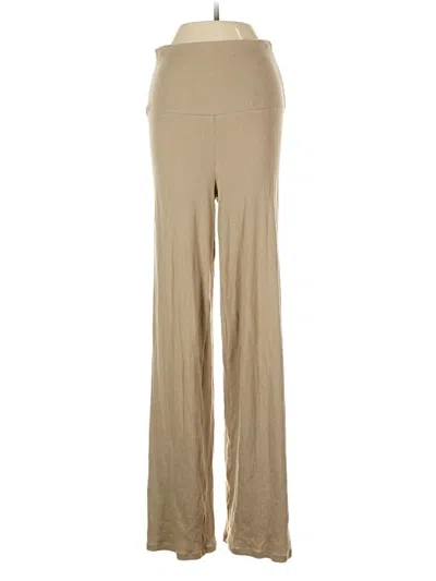 Pre-owned Skims Casual Pants In Brown