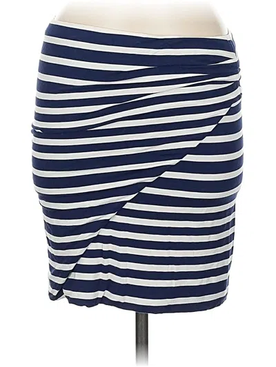 Pre-owned Cabi Casual Skirt In Blue