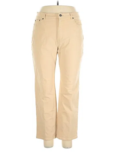 Pre-owned Talbots Khaki Pant In Brown