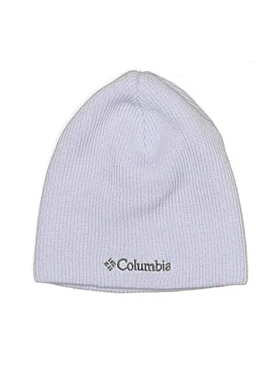 Pre-owned Columbia Beanie Hat In Purple