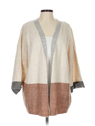 Pre-owned Blu Pepper Cardigan Sweater In Brown