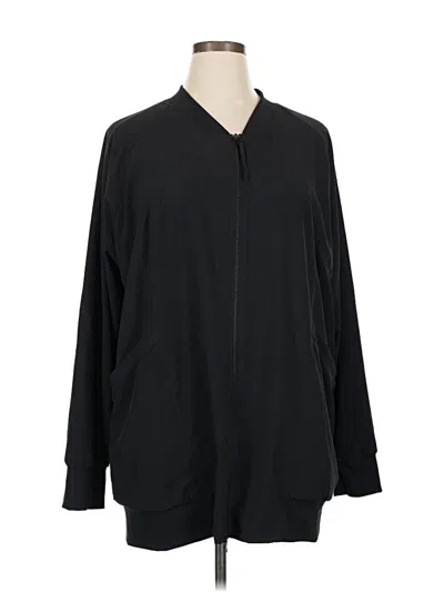 Pre-owned Zella Cardigan Sweater In Black