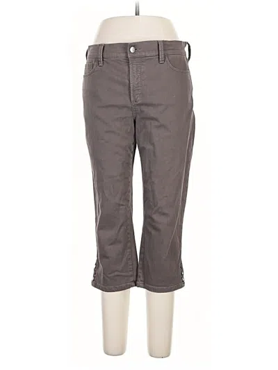 Pre-owned Nydj Casual Pants In Gray