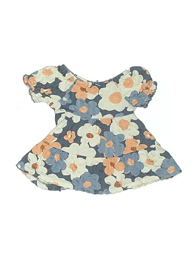 Pre-owned Little Co. By Lauren Conrad Babies' Short Sleeve T-shirt In Blue