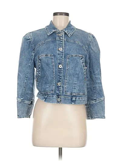 Pre-owned Cece Denim Jacket In Blue
