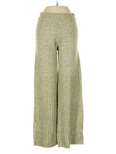 Pre-owned Papermoon Casual Pants In Green