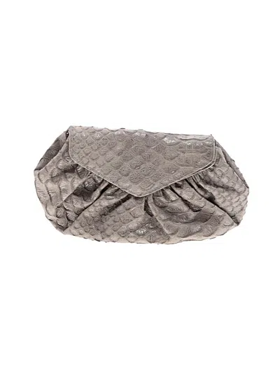 Pre-owned Lauren Merkin Clutch In Gray