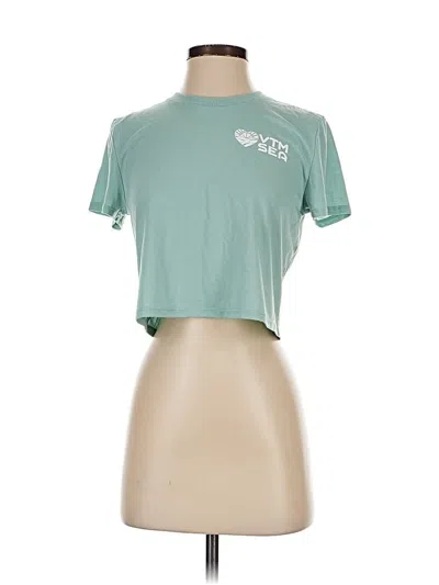 Pre-owned Bella+canvas Short Sleeve T-shirt In Green