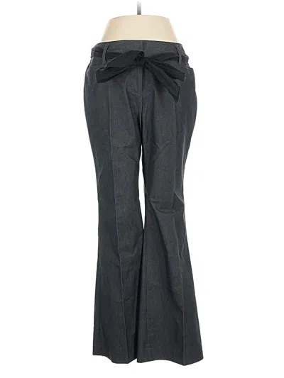 Pre-owned Ann Taylor Loft Dress Pants In Gray