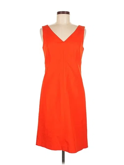 Pre-owned Talbots Casual Dress In Orange