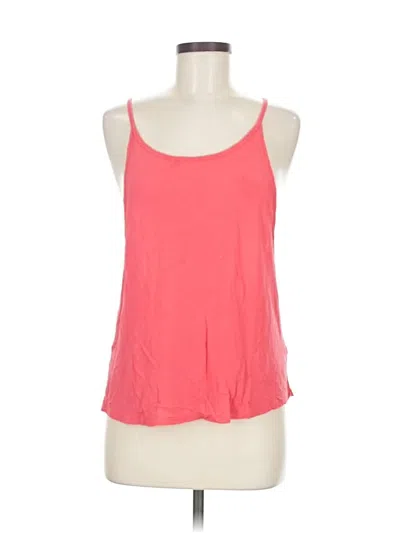 Pre-owned Forever 21 Tank Top Pink Halter Neckline Tops