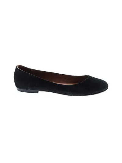Pre-owned Margaux Flats In Black