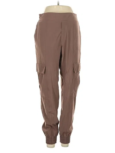 Pre-owned Athleta Cargo Pants In Brown