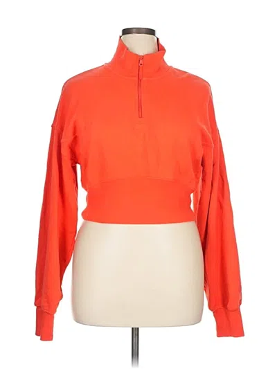 Pre-owned Offline By Aerie Pullover Sweater In Orange